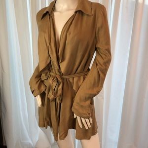 Nordstrom Trouvé | Drape Trench Jacket